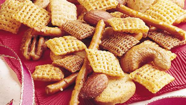 Peppy Chex Party Mix recipe
