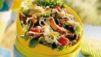 Southwestern Chicken Taco Salad