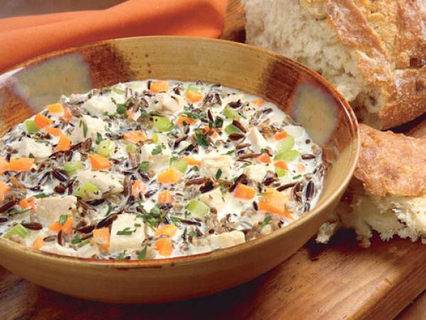 Wild Rice and Turkey Soup