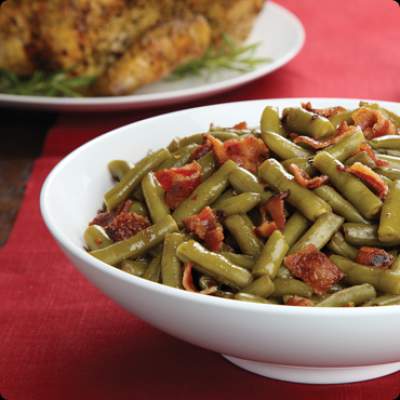 Bacon and Brown Sugar Green Beans recipe