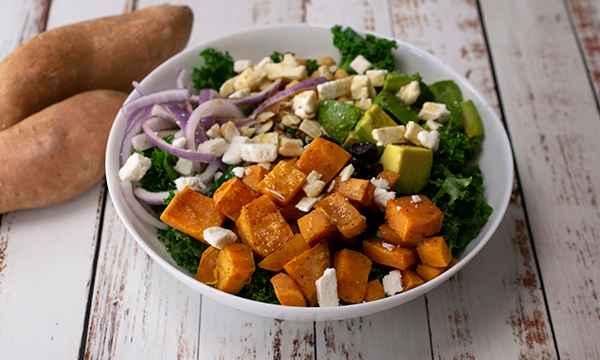 Sweetpotato Power Salad recipe