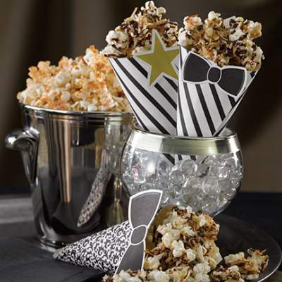 Roasted Coconut and Chocolate Popcorn