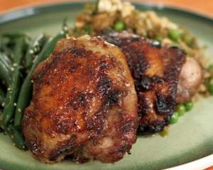 Honey Five-Spiced Thighs