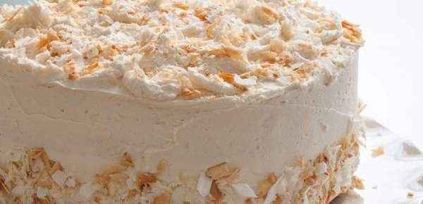 Coconut Almond Cake recipe