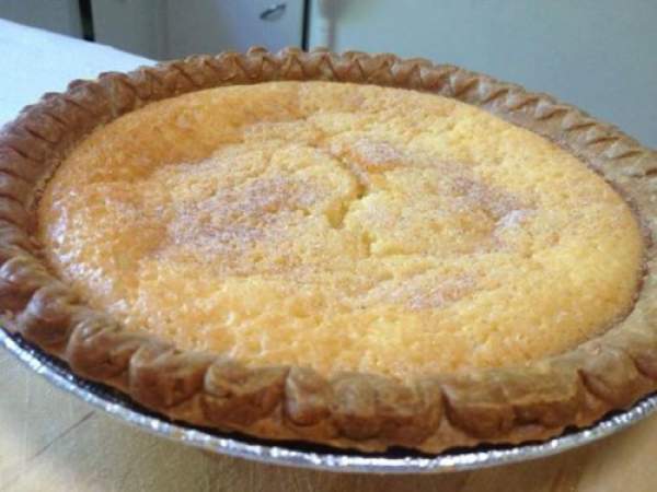 Old Fashioned Lemon Buttermilk Pie recipe