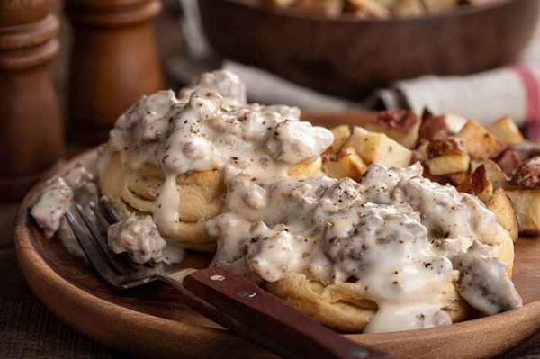 Biscuits and Sausage Gravy