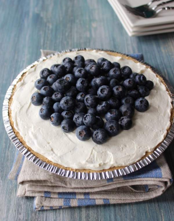Blueberry Cream Pie recipe