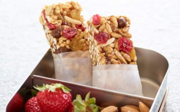 Sweet and Salty Almond Trail Bars