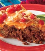 Cheese-Topped Taco Pie