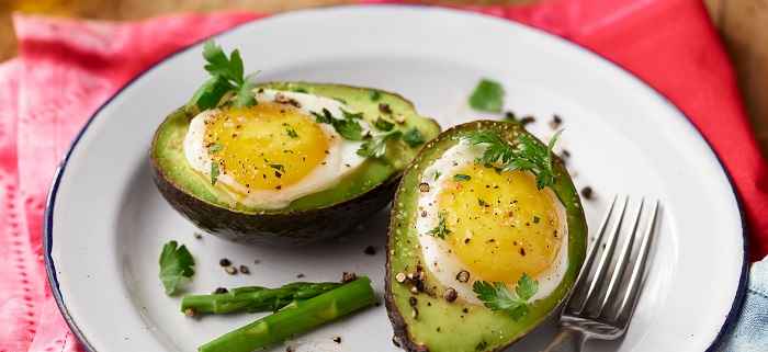 Baked Avocado Eggs recipe