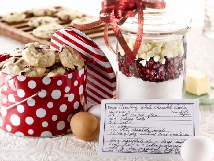 Cranberry White Chocolate Cookies Mix