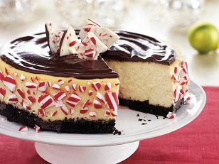 Double Chocolate Peppermint Cheesecake