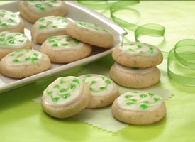 Holiday Lime Cooler Cookies