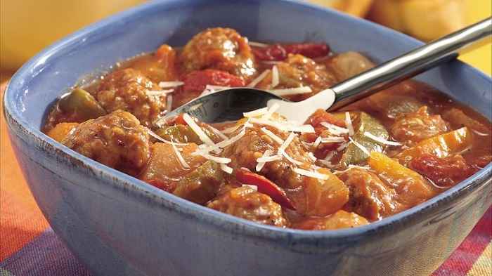 Easy Italian Meatball Stew