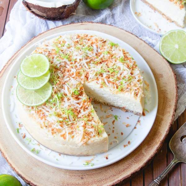 Instant Pot® Coconut Lime Cheesecake recipe
