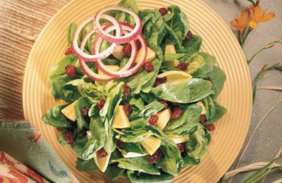 Spinach Salad with Cherries