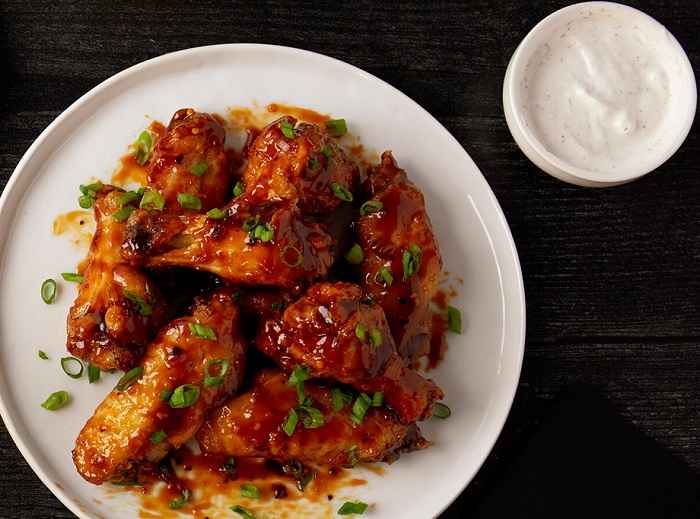Miso Caramel Chicken Wings recipe