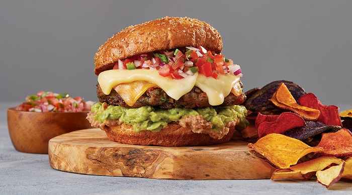 Loaded Mexican Cheeseburgers recipe
