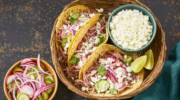 Slow-Cooked Pulled Pork Tacos