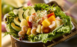 Tropical Avocado Shrimp Salad