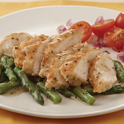 Citrus Herbed Chicken with Asparagus