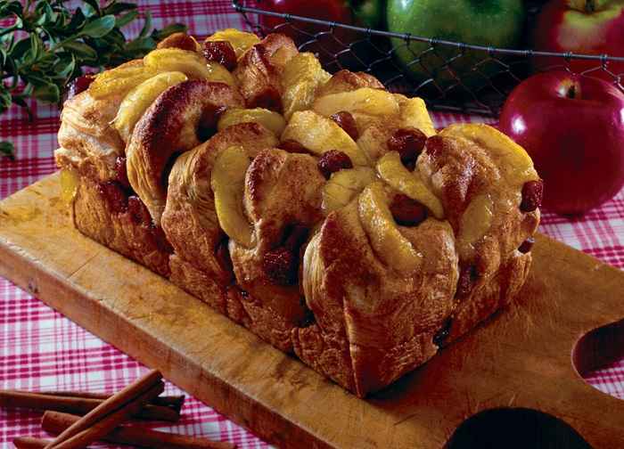 Apple Sausage Biscuit Bread