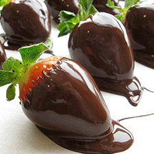 Chocolate-Dipped Strawberries recipe, cooking