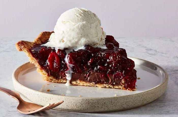 Cranberry Fudge Pie recipe