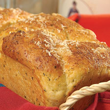 Polenta Asiago Bread
