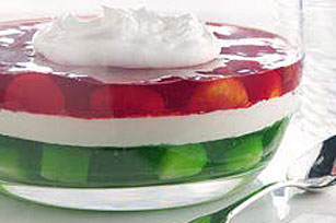 Red and Green Holiday Bowl