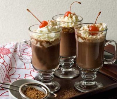 Black Forest Hot Chocolate