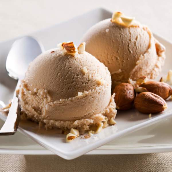 Honey and Almond Butter Ice Cream