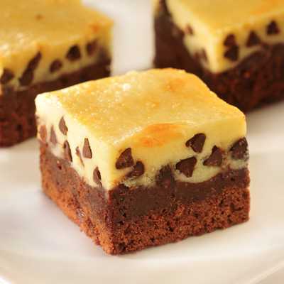 Cheesecake Topped Brownies recipe