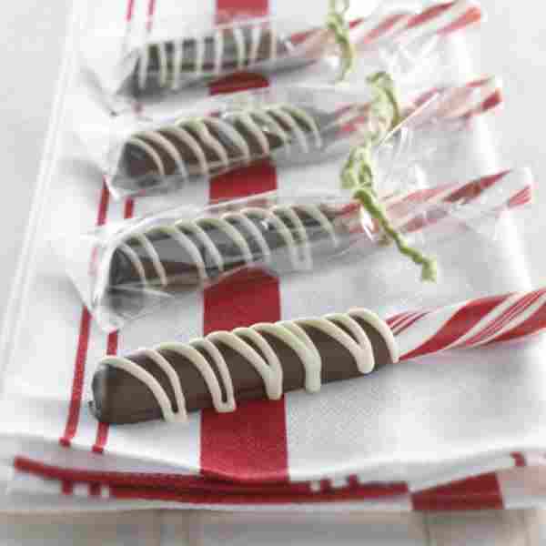 Dipped Peppermint Sticks