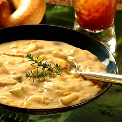 Hearty Corn Chile and Potato Soup