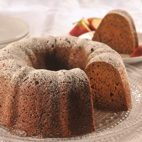 Pumpkin Apple Gingerbread Cake recipe
