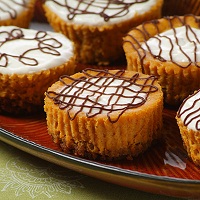 Pumpkin Cheesecake Tarts