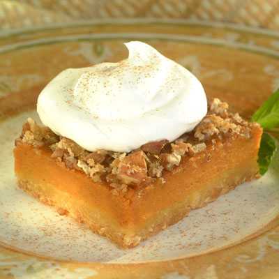 Pumpkin Pecan Pie Squares recipe