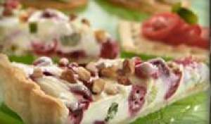Cranberry Gorgonzola Appetizer Tart recipe