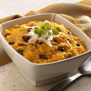 Pumpkin and Cranberry Risotto