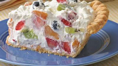 Fruit and Cream Pie