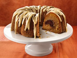 Pumpkin Truffle Pound Cake recipe