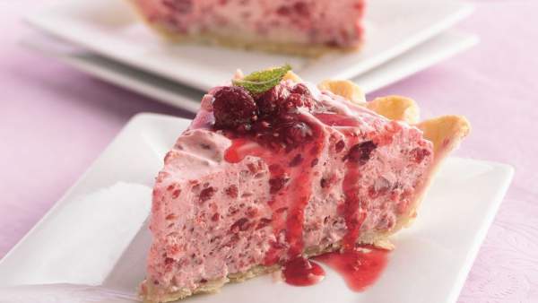 Raspberry Mousse Pie