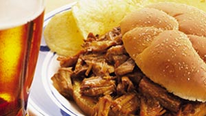 Slow-Cooked Barbecue Pork Sandwiches