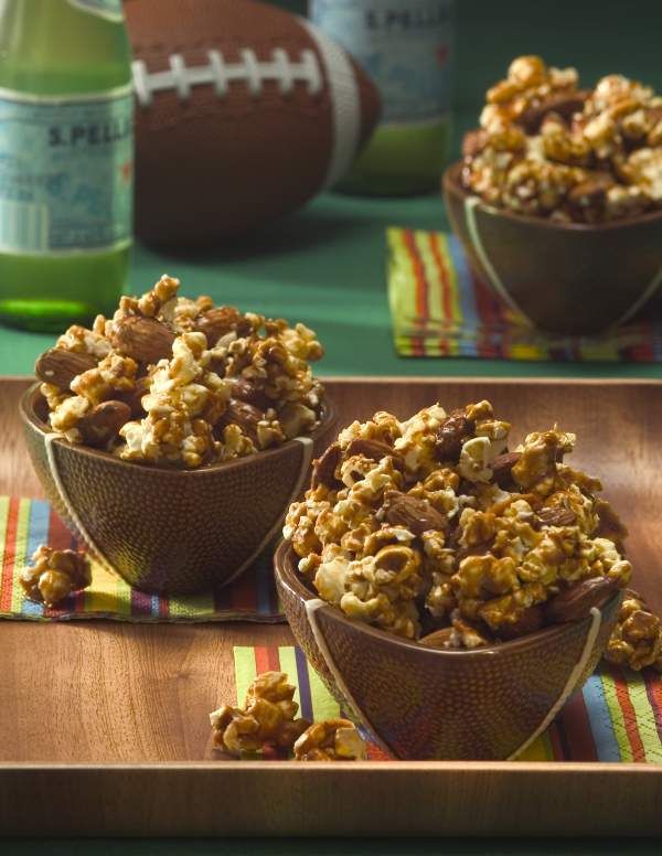Caramel-Nut Popcorn Crunch recipe