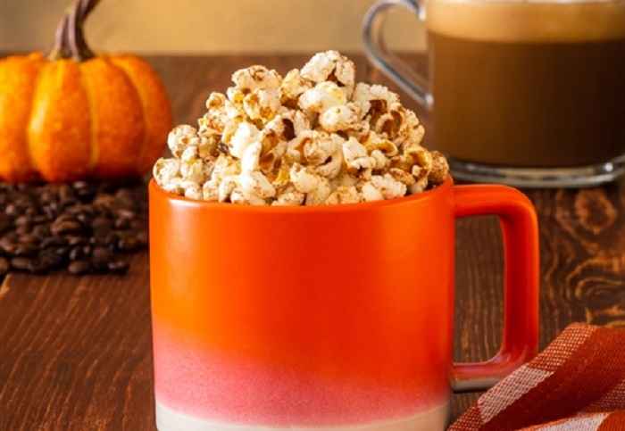 Pumpkin Spice Latte Popcorn recipe