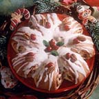 Cranberry Filled Wreaths recipe