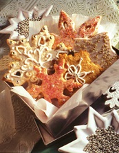Sparkling Snowflake Cookies