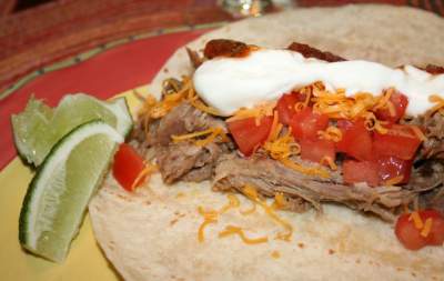 Sweet and Spicy Pulled Pork Tacos