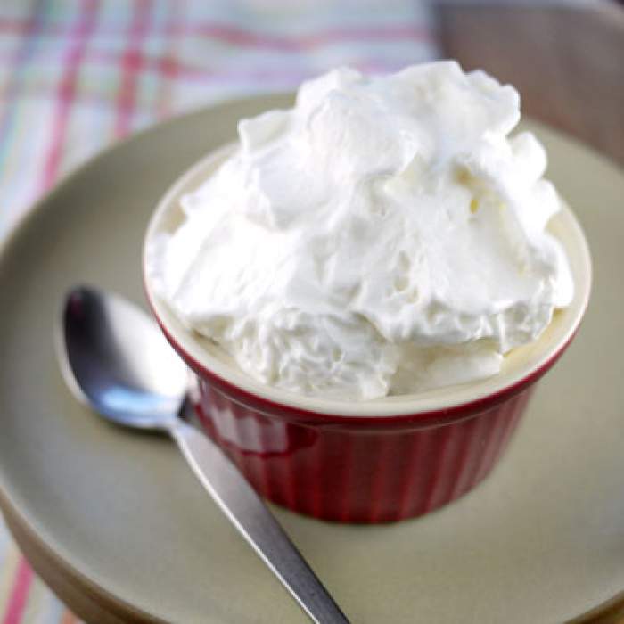 Whipped Evaporated Milk Topping